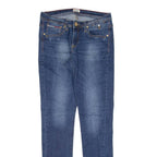 HILFIGER DENIM Womens Jeans Blue Slim Skinny W30 L32