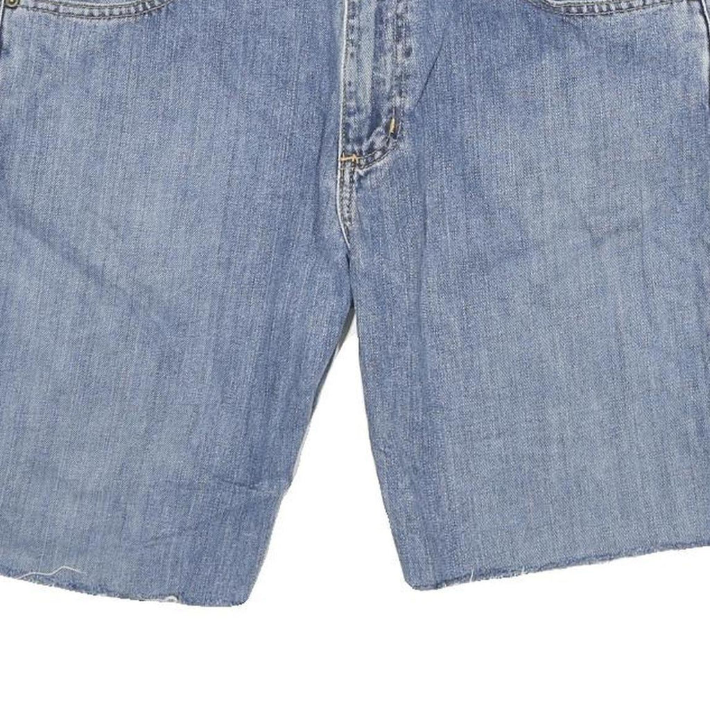 CARHARTT Mens Denim Blue Casual Shorts M W31 Loose Straight Fit Workwear