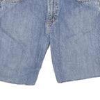 CARHARTT Mens Denim Blue Casual Shorts M W31 Loose Straight Fit Workwear