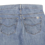 CARHARTT Mens Denim Blue Casual Shorts M W31 Loose Straight Fit Workwear