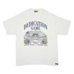 JANSPORT Mens White Dedication Game Graphic T-Shirt XL Short Sleeve Crew Neck