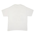JANSPORT Mens White Dedication Game Graphic T-Shirt XL Short Sleeve Crew Neck