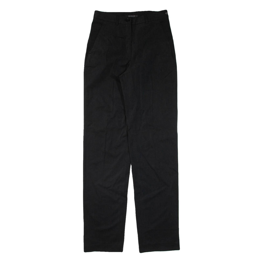 GLOBUS Womens Trousers Black Regular Straight W26 L32
