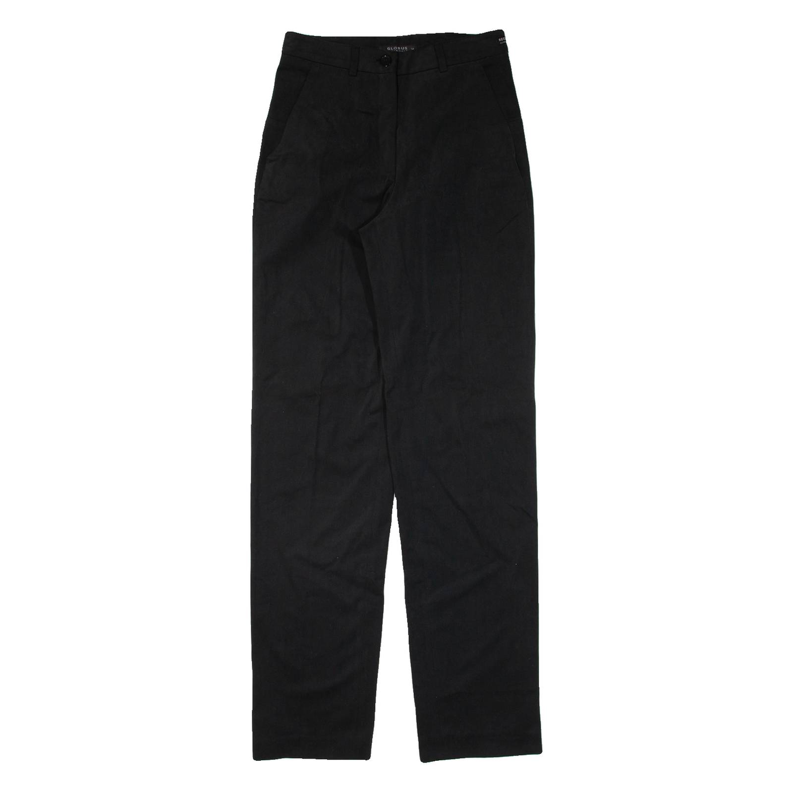 GLOBUS Womens Trousers Black Regular Straight W26 L32