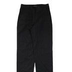 GLOBUS Womens Trousers Black Regular Straight W26 L32