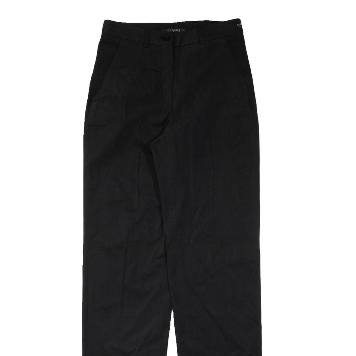 GLOBUS Womens Trousers Black Regular Straight W26 L32