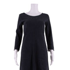 WHITE STUFF Pocketed Womens Shift Dress Grey Knee Length UK 8