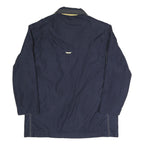 MARITIME SUMMER Womens Navy Blue Casual Jacket UK 10 Polyester Blend Zip Plain
