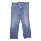 LEE Mens Blue Regular Fit Straight Denim Jeans W38 L30 Classic Cotton Zip