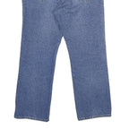 LEE Mens Blue Regular Fit Straight Denim Jeans W38 L30 Classic Cotton Zip