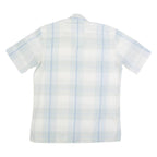 KAUF Mens Shirt Blue 90s Check L