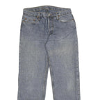 LEVI'S 501 Mens Jeans Blue Regular Straight Denim Medium W31 L30 Classic Button