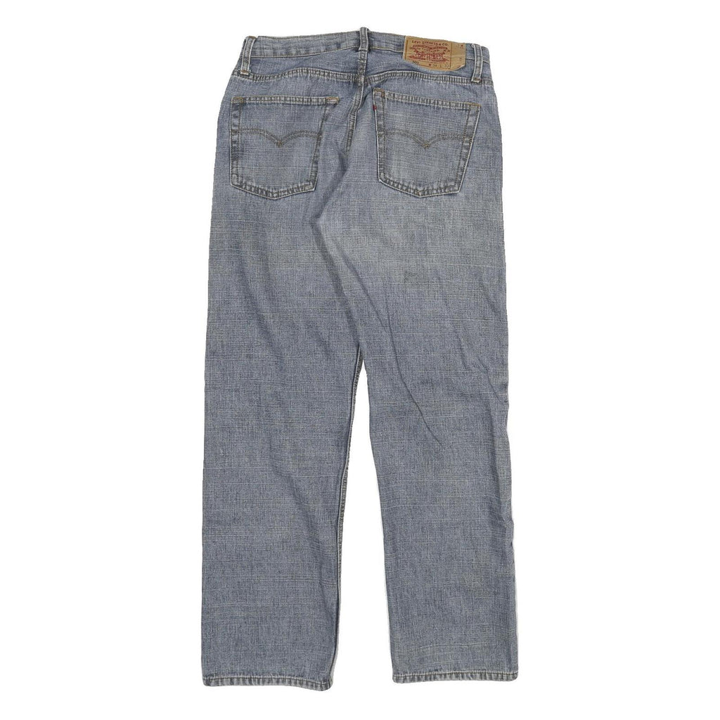 LEVI'S 501 Mens Jeans Blue Regular Straight Denim Medium W31 L30 Classic Button