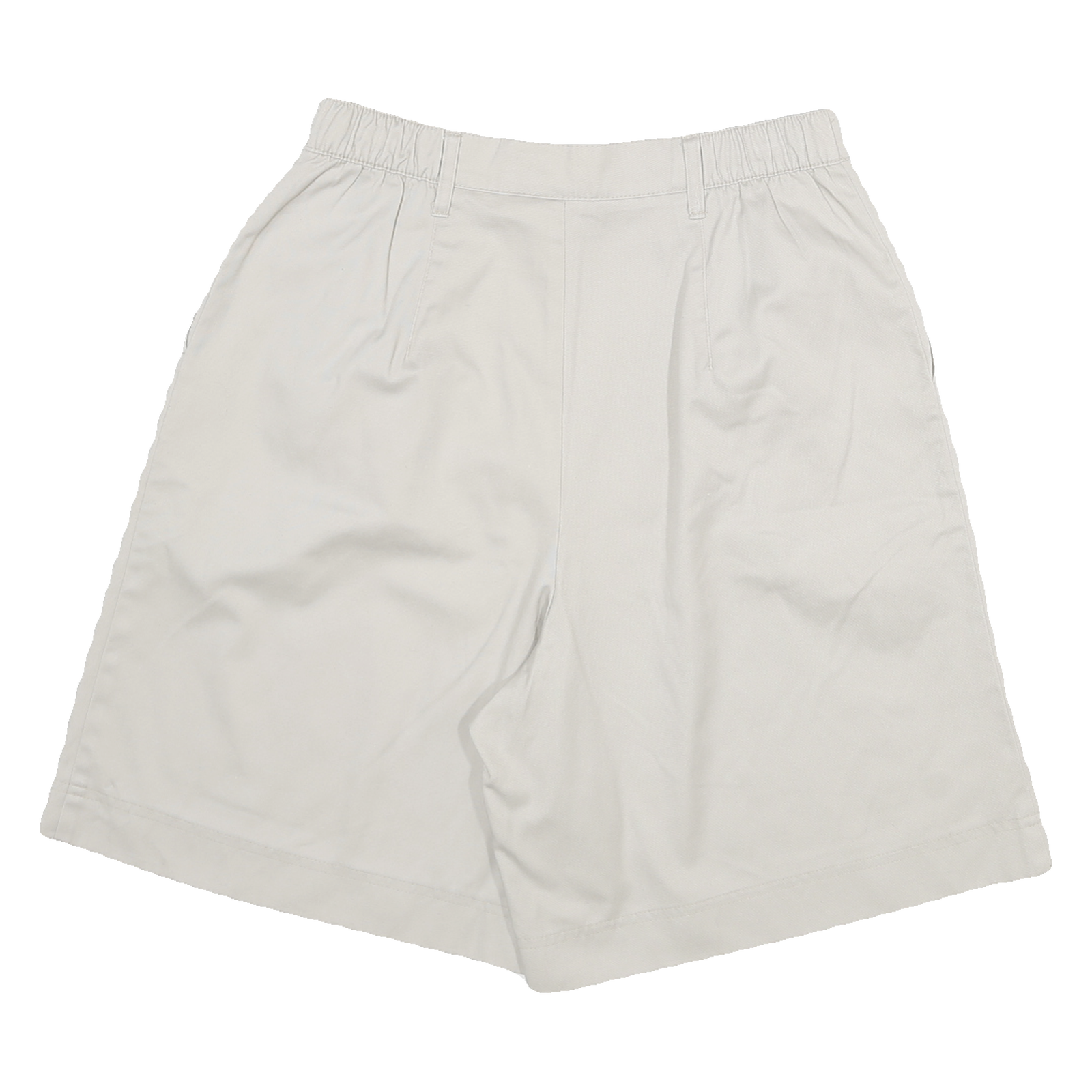 SEASON SPORT Womens Shorts White Casual Plain UK 12 W28 Relaxed Fit Cotton