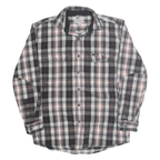 CARHARTT Mens Black & White Check Shirt M Long Sleeve Button Cotton Blend