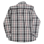 CARHARTT Mens Black & White Check Shirt M Long Sleeve Button Cotton Blend