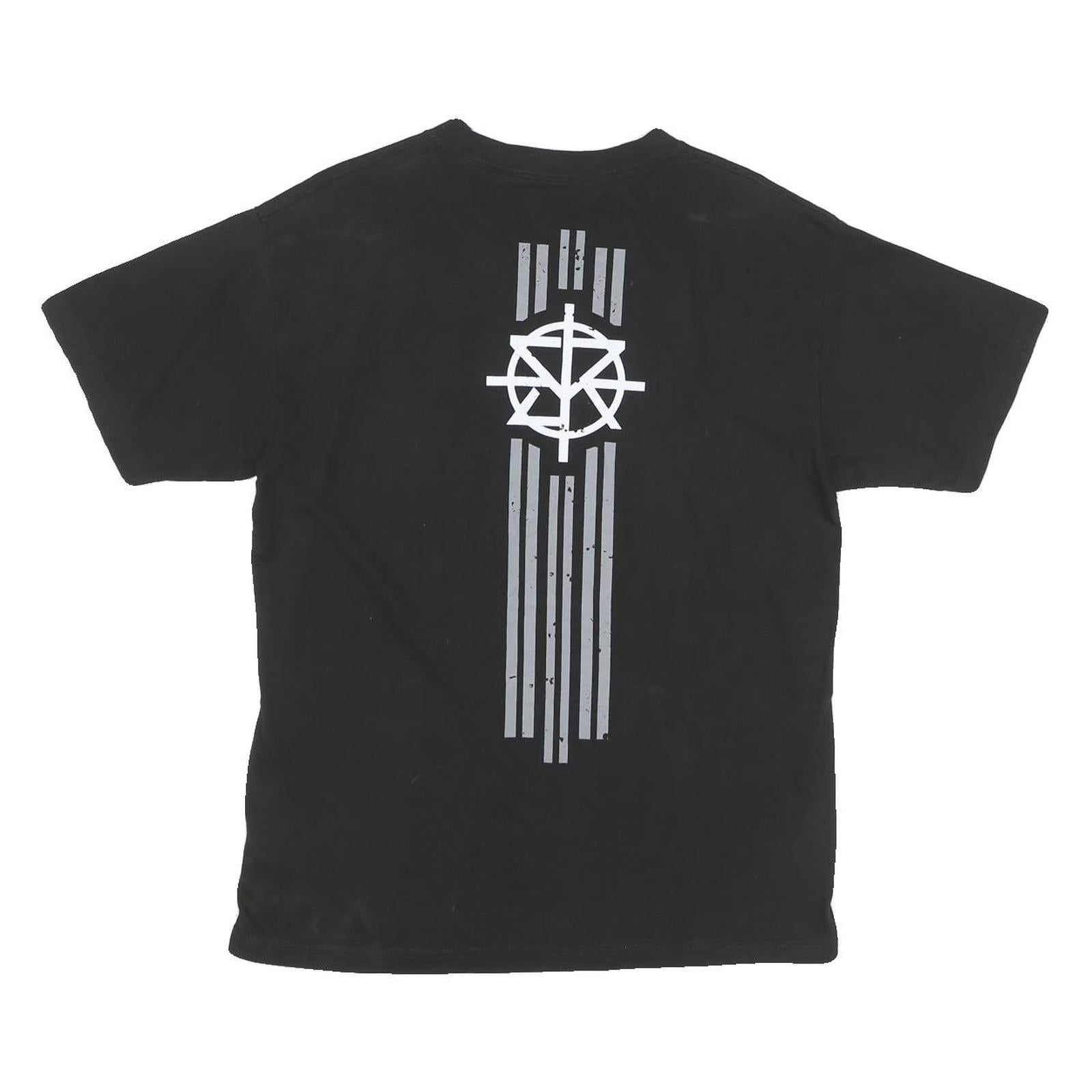 WWE Mens Black Seth Freakin Rollins Graphic T-Shirt M Crew Neck Short Sleeve