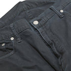 LEVI'S 514 Slim Mens Jeans Black Slim Straight Denim W36 L32 Classic Zip Cotton