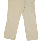 CARHARTT Mens Regular Beige Jeans Denim W34 L27 Cotton Blend Workwear Zip