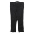 LEVI'S 312 Womens Jeans Black Slim Skinny Denim W31 L25 Zip Cotton Blend