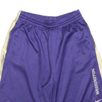 NIKE Mens Purple Cream Sports Shorts M W28 Washington Print