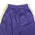 NIKE Mens Purple Cream Sports Shorts M W28 Washington Print