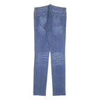 GUESS Womens Blue Slim Skinny Denim Light Jeans W28 L32 Stylish Fit