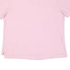 CHAPS Mens Pink Cotton Blend Short Sleeve Polo Shirt 2XL Embroidered Logo