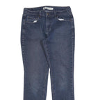 LEVI'S 505 Womens Blue Regular Straight Denim Medium W26 L30 Classic Cotton
