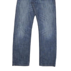 LEVI'S 514 Mens Jeans Blue Slim Straight Denim Medium W30 L30 Slim Fit Zip