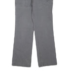 DICKIES Mens Regular Grey Cotton Blend Regular Fit Jeans W28 L32 Workwear Zip