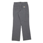 DICKIES Mens Regular Grey Cotton Blend Regular Fit Jeans W28 L32 Workwear Zip