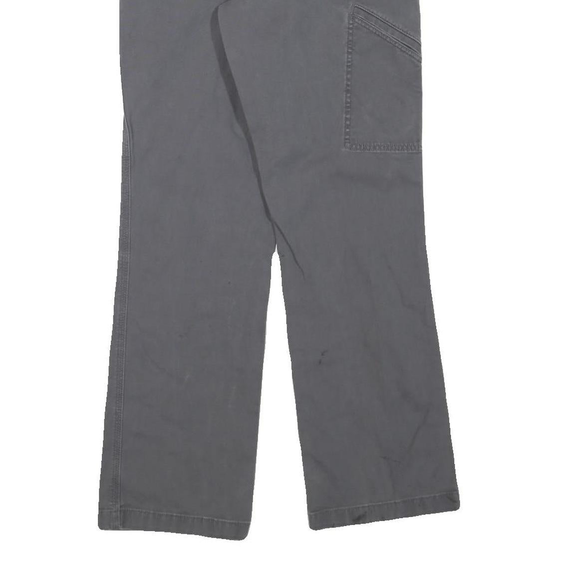 DICKIES Mens Regular Grey Cotton Blend Regular Fit Jeans W28 L32 Workwear Zip