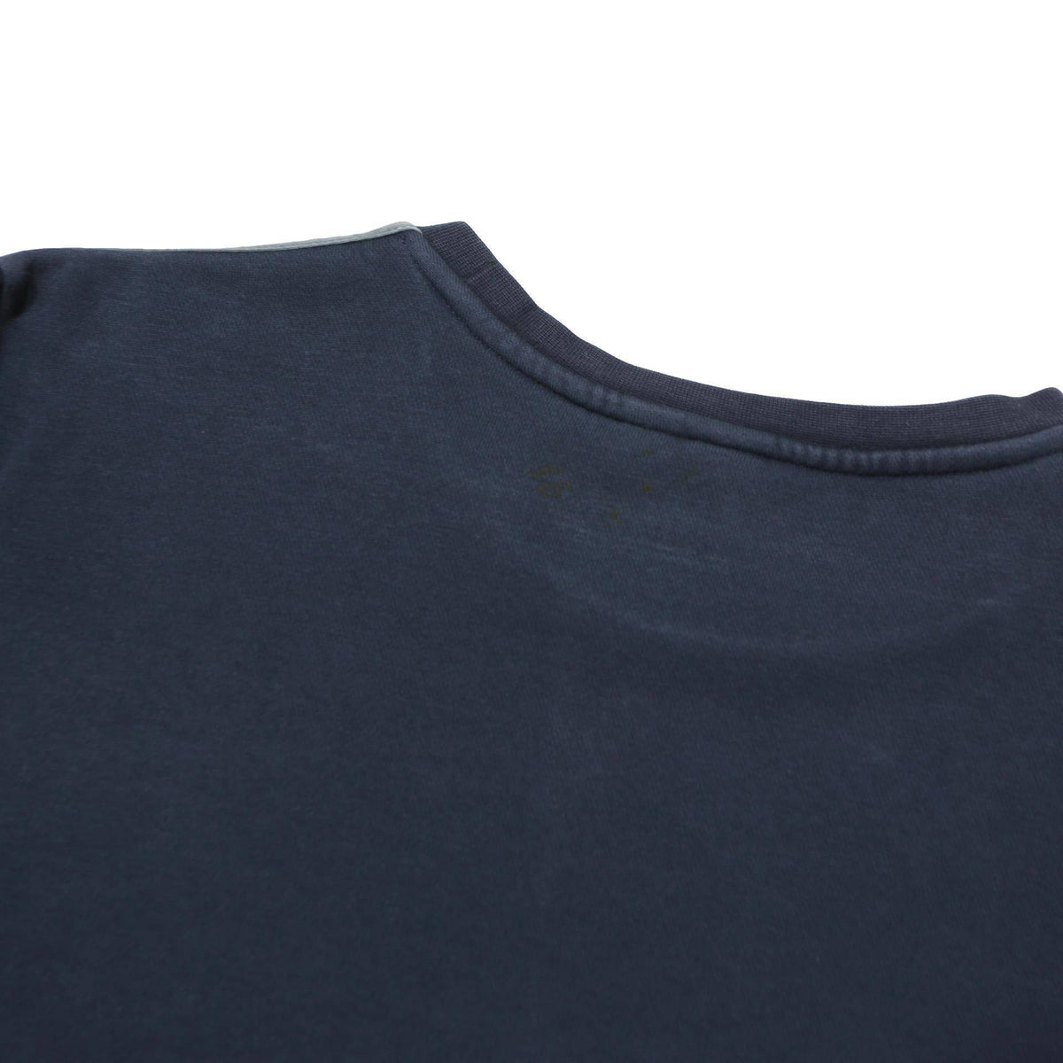 ADIDAS Mens Navy Blue Pullover Hoodie M Cotton Blend Crew Neck Sportswear