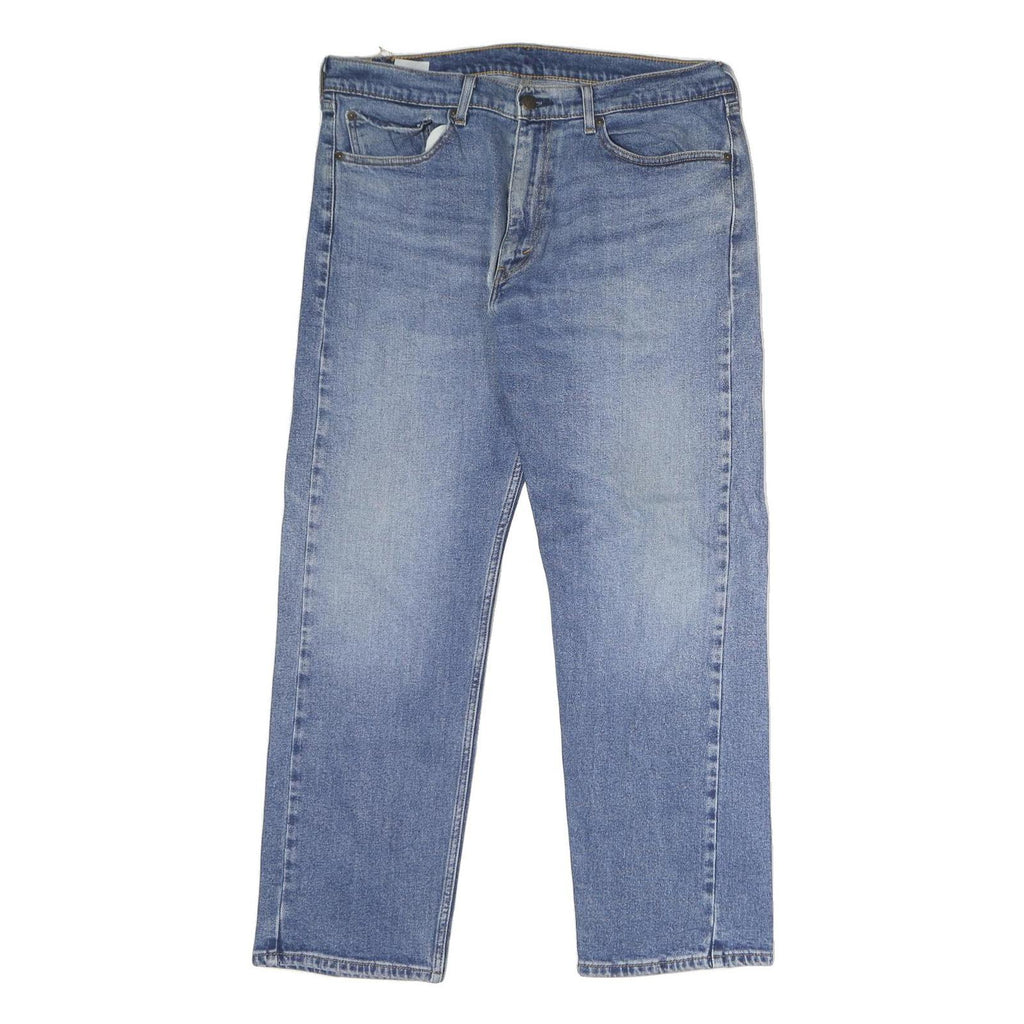 LEVI'S 501 Mens Regular Fit Straight Denim Medium W38 L30 Blue Jeans Zip Closure