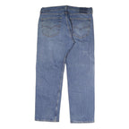 LEVI'S 501 Mens Regular Fit Straight Denim Medium W38 L30 Blue Jeans Zip Closure