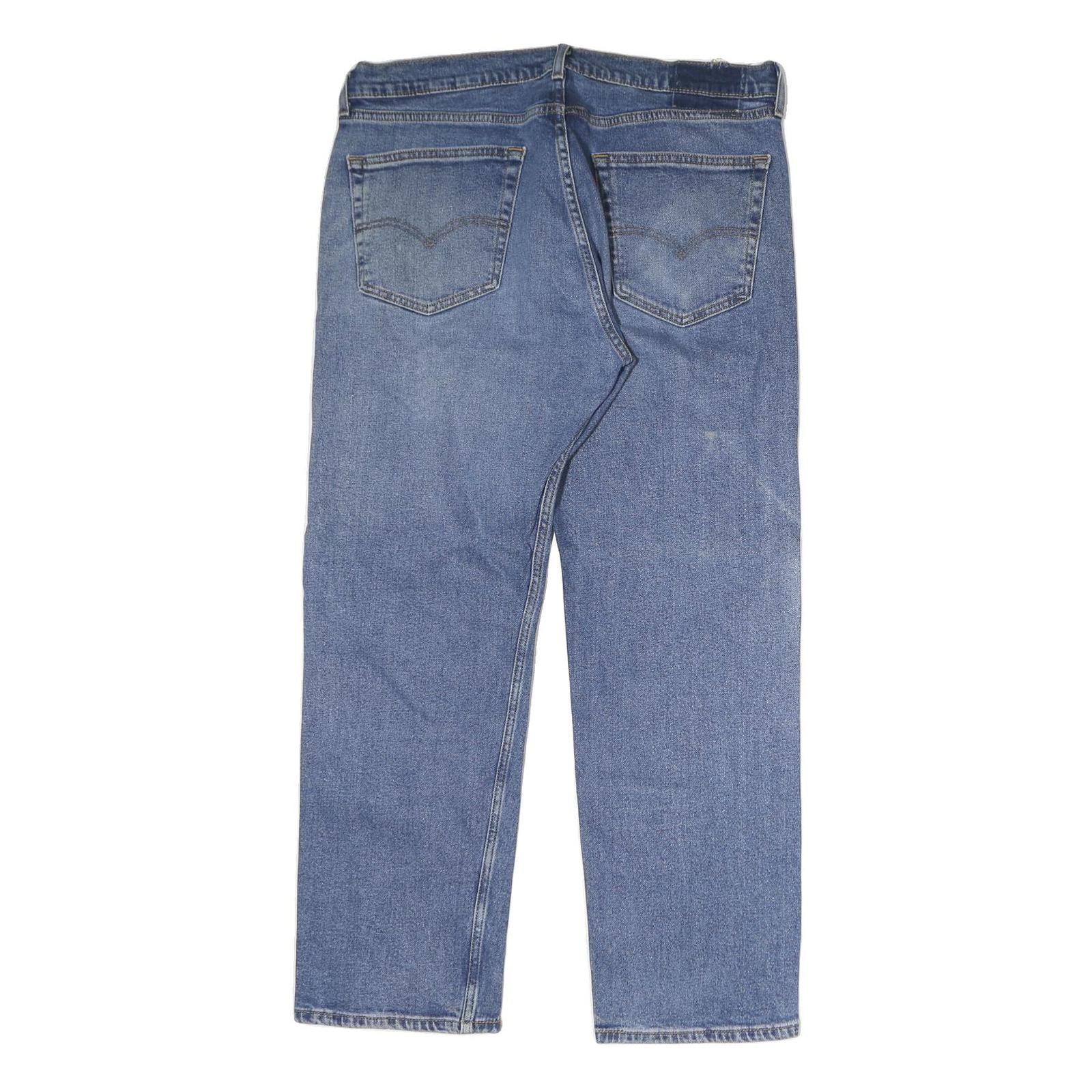 LEVI'S 501 Mens Regular Fit Straight Denim Medium W38 L30 Blue Jeans Zip Closure