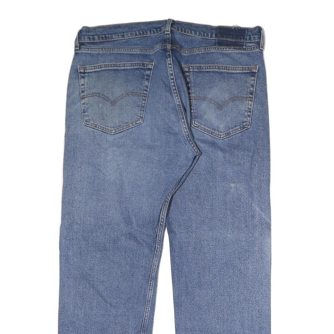 LEVI'S 501 Mens Regular Fit Straight Denim Medium W38 L30 Blue Jeans Zip Closure