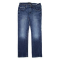 GUESS JEANS Womens Jeans Blue Slim Straight W32 L32