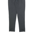 ADIDAS Mens Joggers Black S W28 L30 Slim Tapered Polyester Lightweight