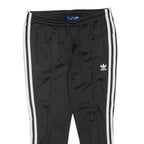 ADIDAS Womens Track Pants Black Tapered L W30 L23