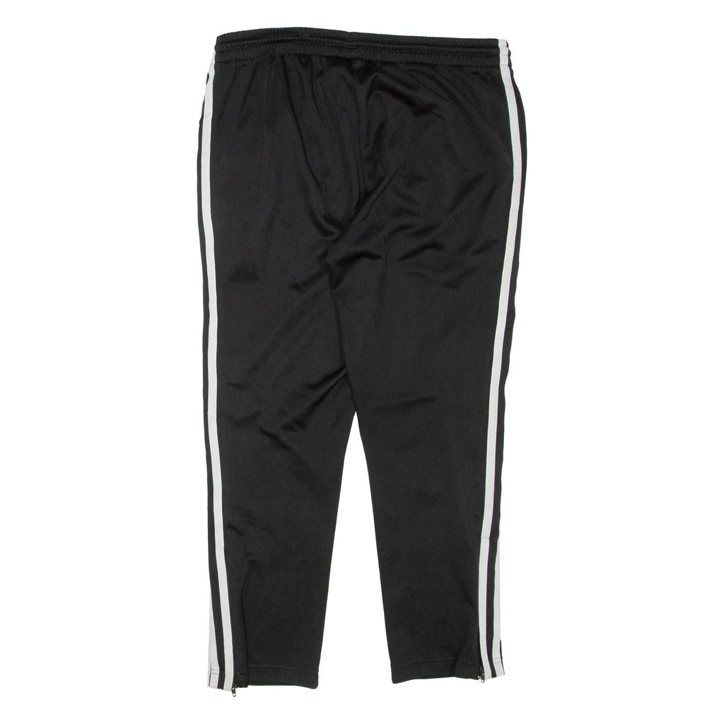 ADIDAS Womens Track Pants Black Tapered L W30 L23