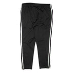 ADIDAS Womens Track Pants Black Tapered L W30 L23