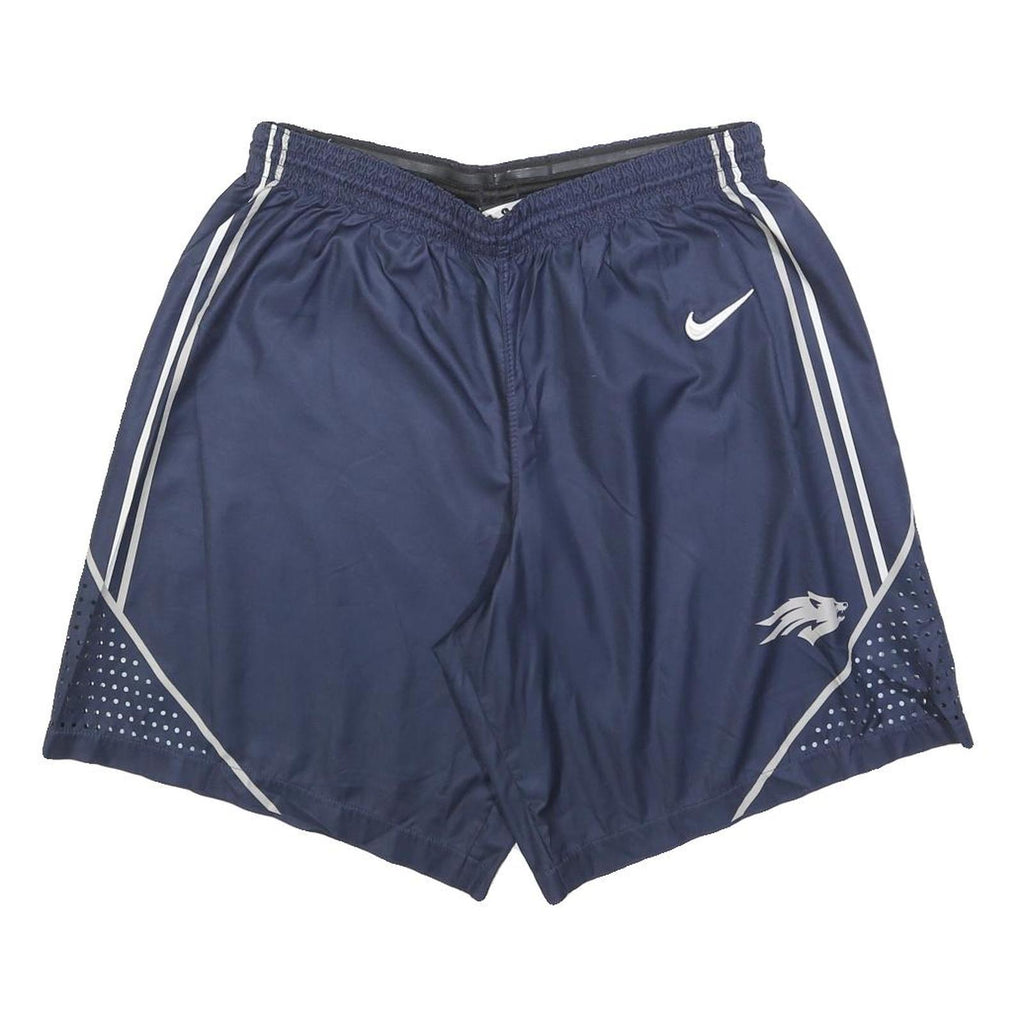 NIKE Mens Shorts Blue L W32 Sports Casual Running Lightweight