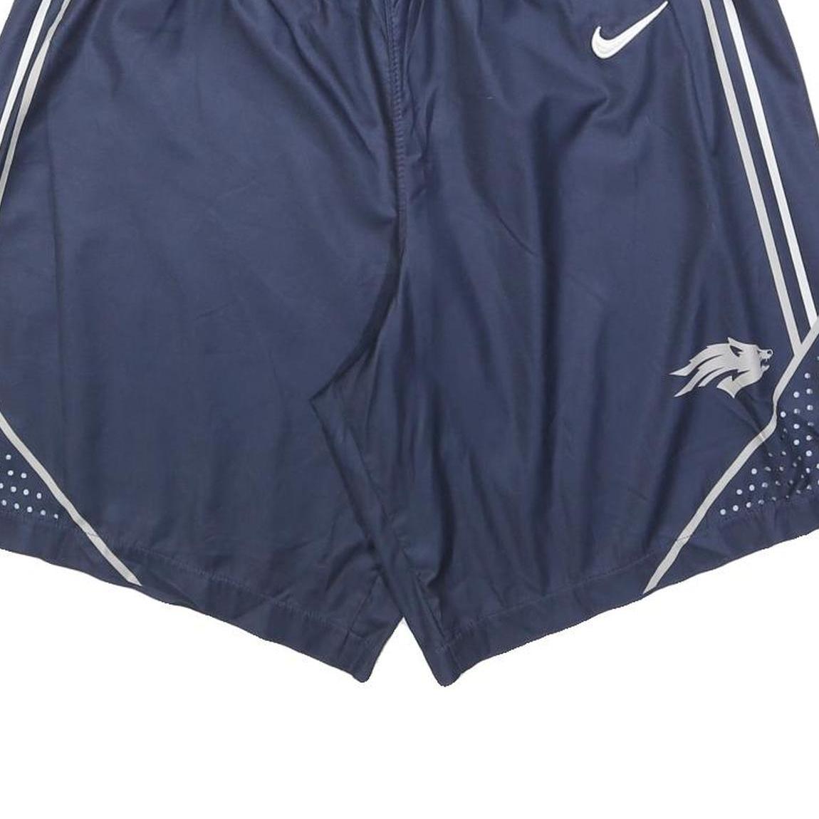 NIKE Mens Shorts Blue L W32 Sports Casual Running Lightweight