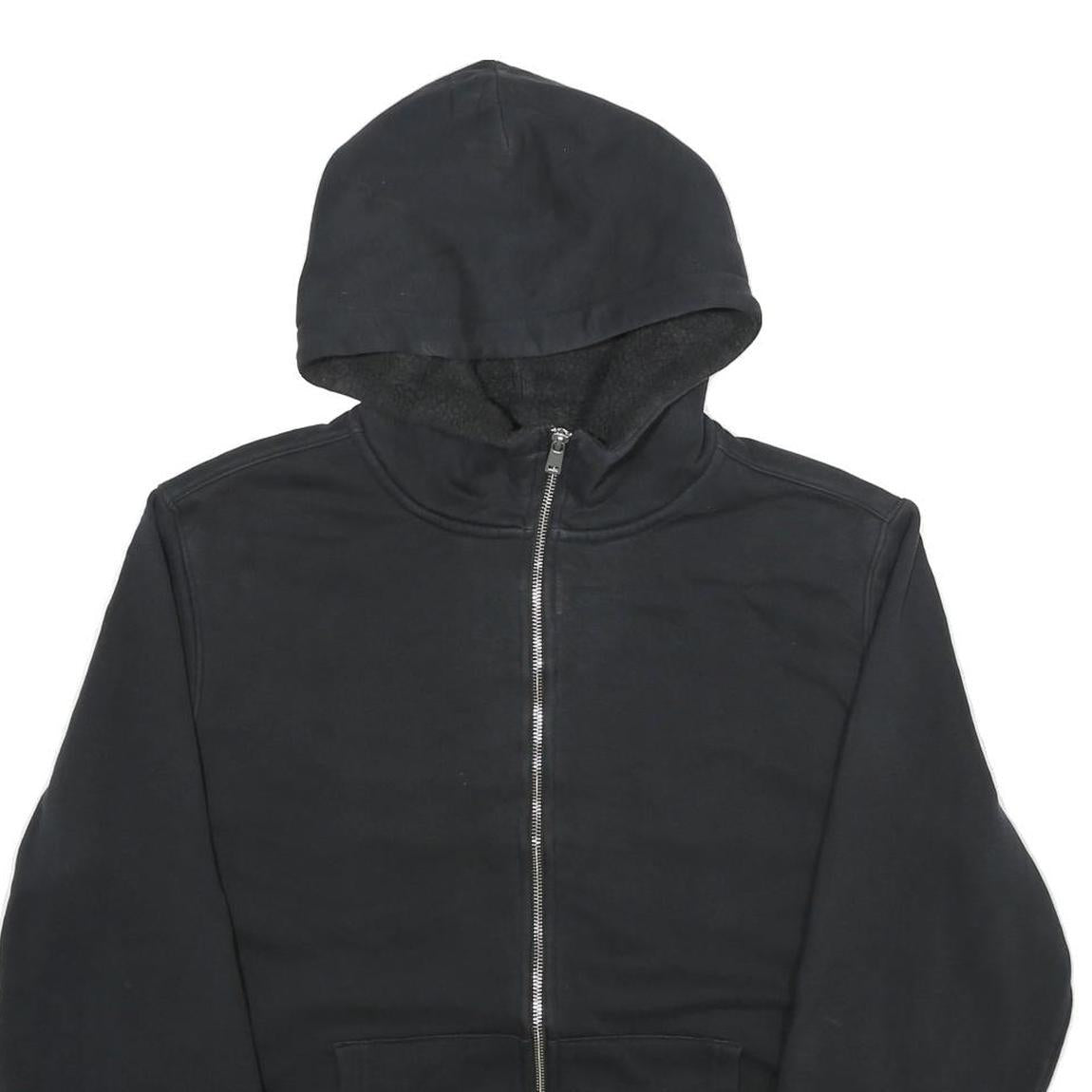 LEVI'S Mens Black Zip Hoodie M Cotton Blend Casual