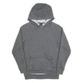 NIKE Mens Grey Hoodie XS Plain Cotton Blend Pullover Sport Casual