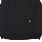 NIKE Mens Black Crew Neck S Sportswear Logo Sweatshirt Pullover
