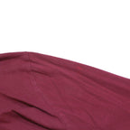 POLO RALPH LAUREN Mens Maroon Long Sleeve Crew Neck T-Shirt L Cotton Classic