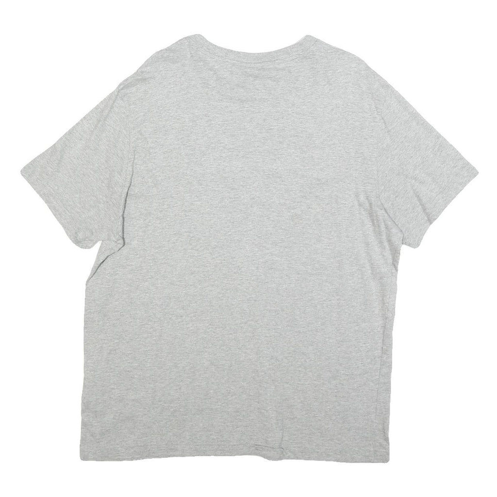 CHAMPION Mens Grey Cotton Blend Graphic T-Shirt XL Short Sleeve Crew Neck